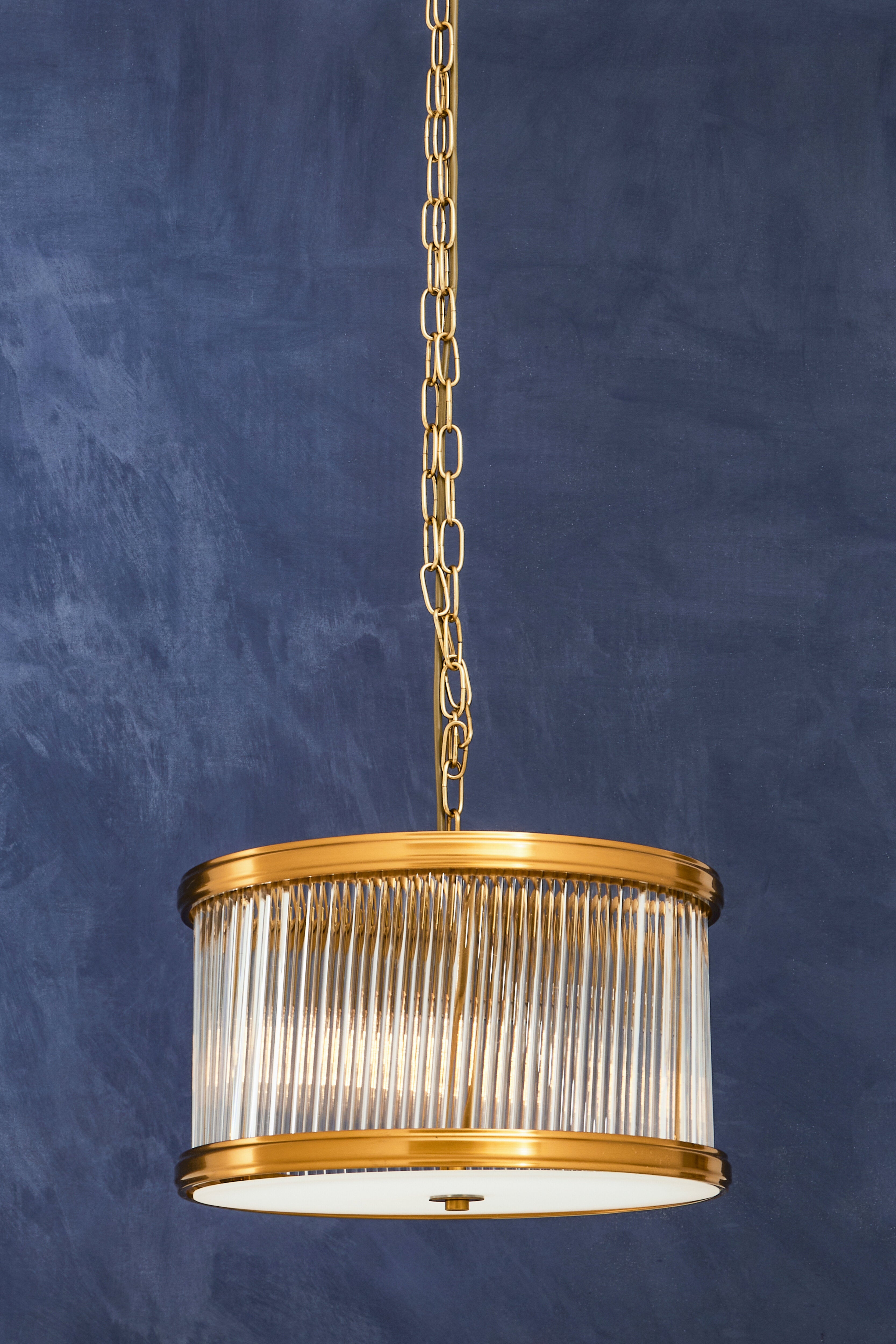 Candace Townhouse 5 Bulb Small Bronze Pendant Light